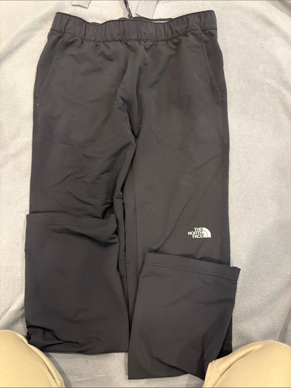 The North Face Men’s Black Jogger Pants with Logo